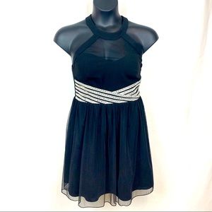 Speechless black rhinestone homecoming Dress, size 13